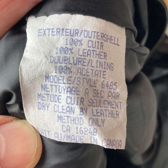 Oscar Leopold Black Lambskin Leather Pants - Picture 11 of 11